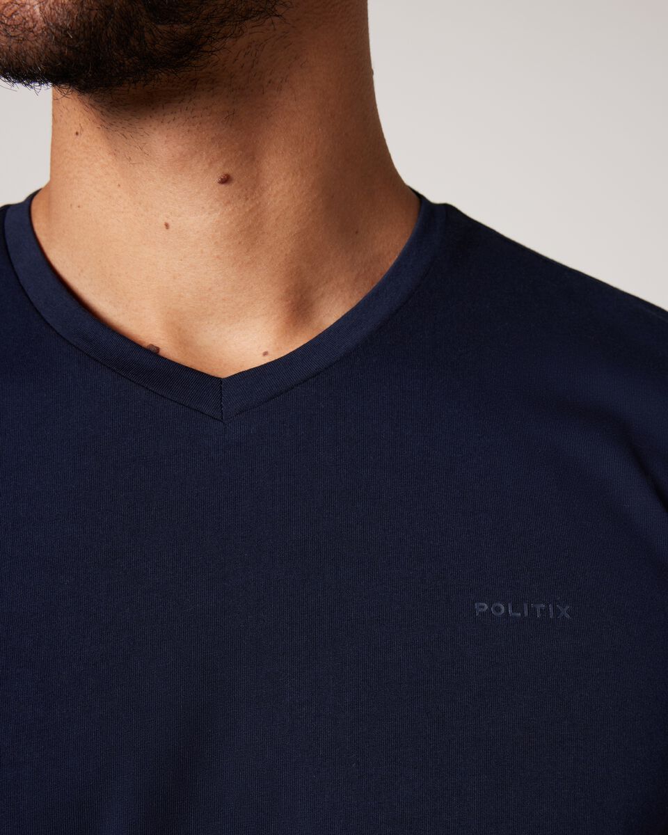 Plain V-Neck Tee